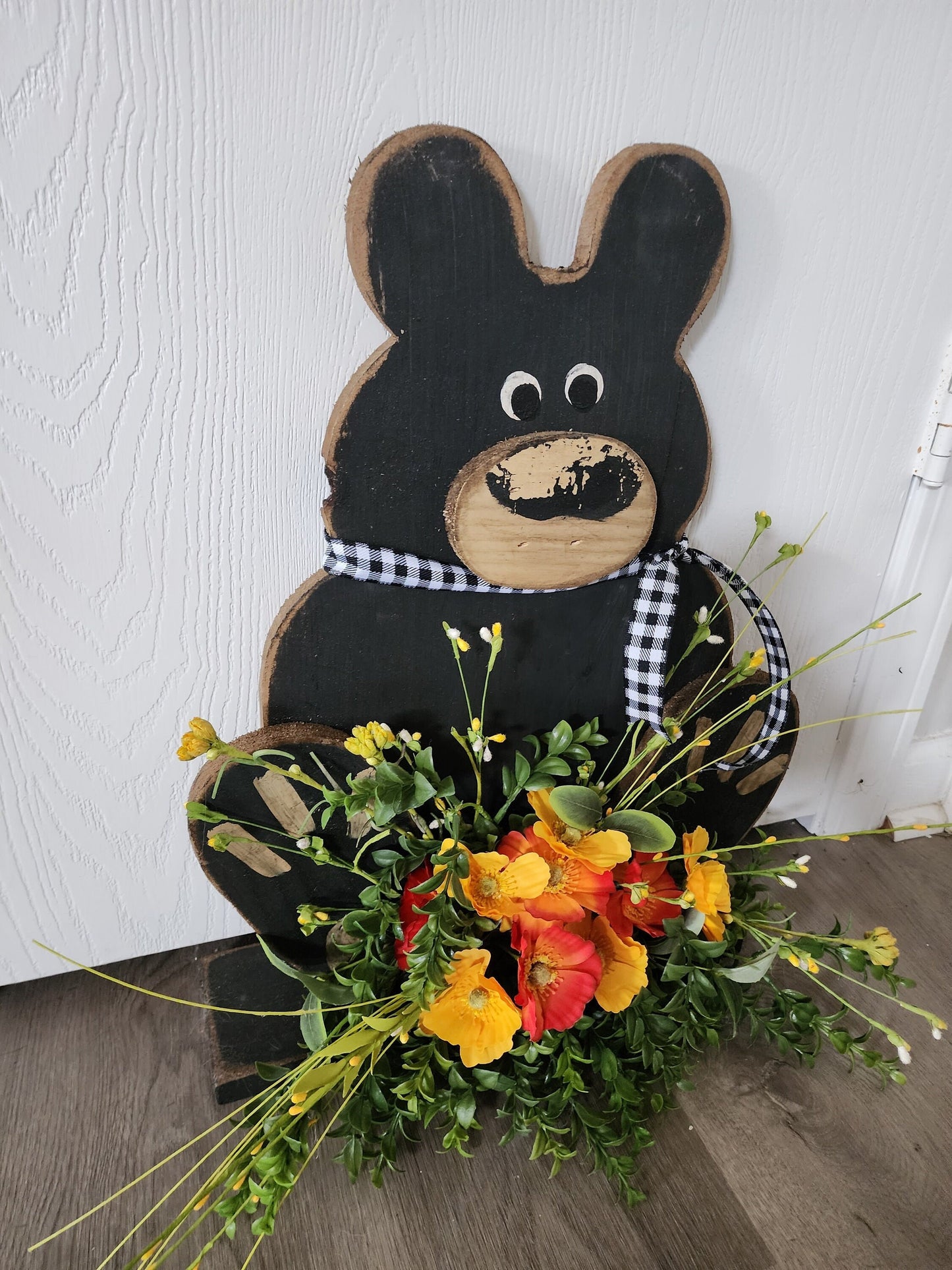 Cute Black Bear Arrangement