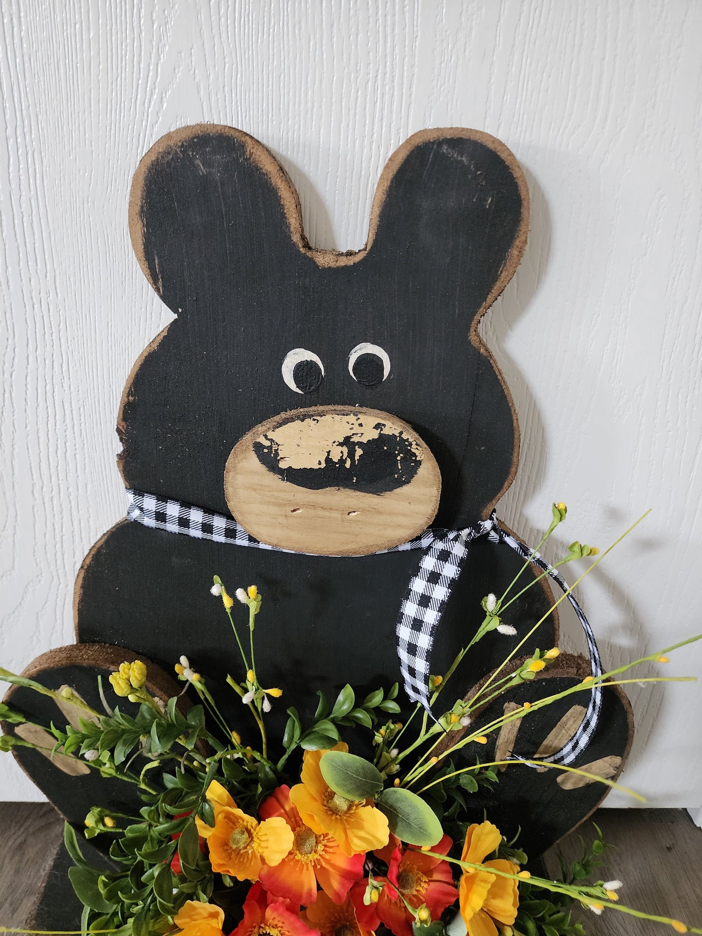 Cute Black Bear Arrangement