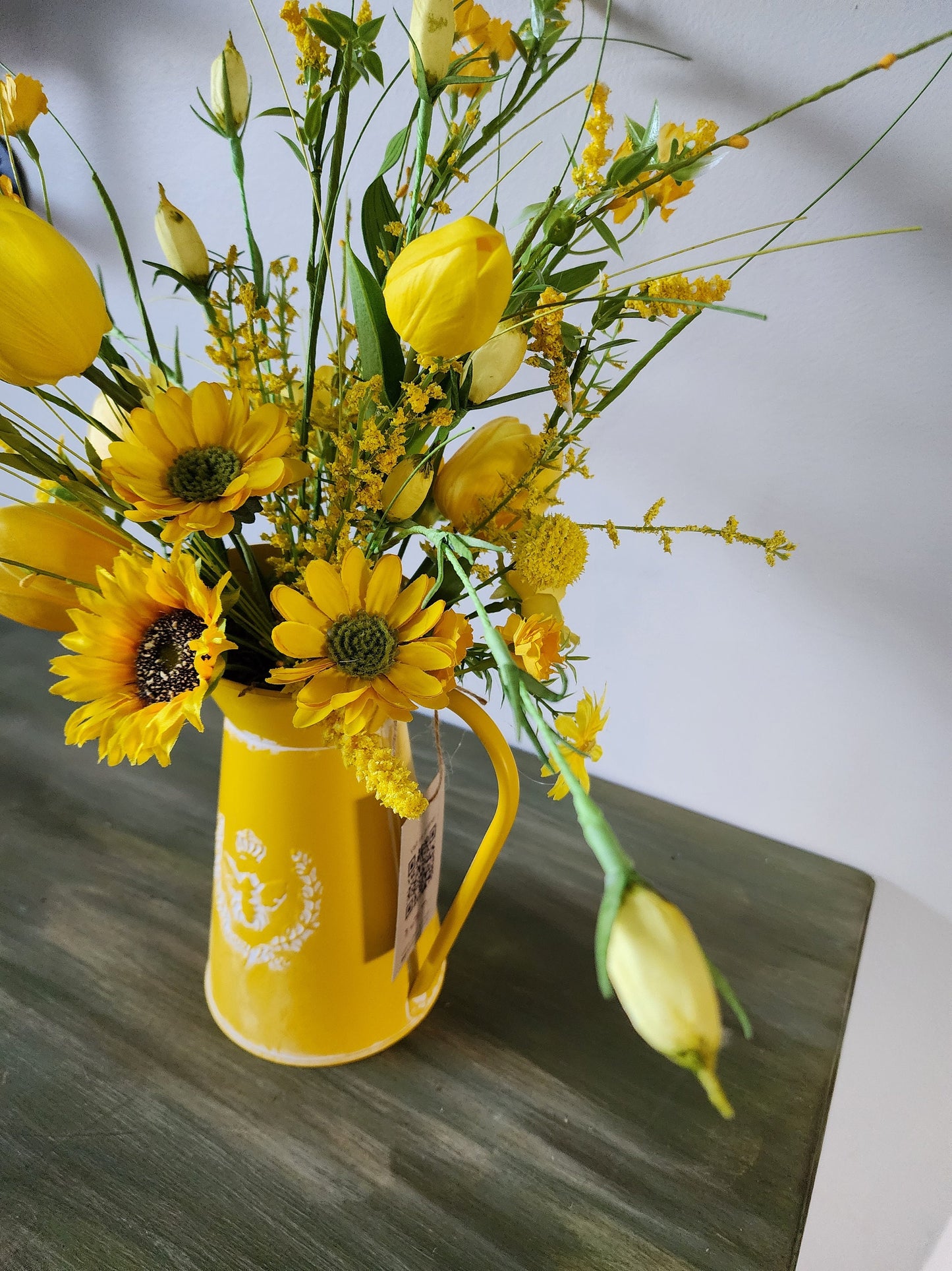 Honey Bee Rustic Pitcher Spring/Summer Arrangement