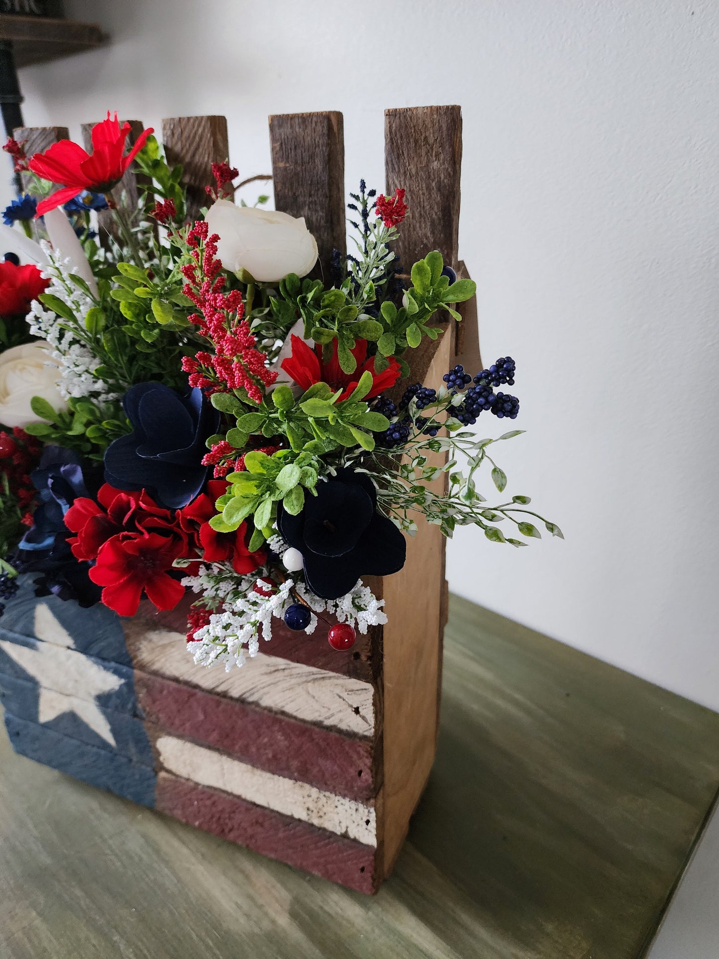 Rustic Americana Wall Hanging/Arrangement