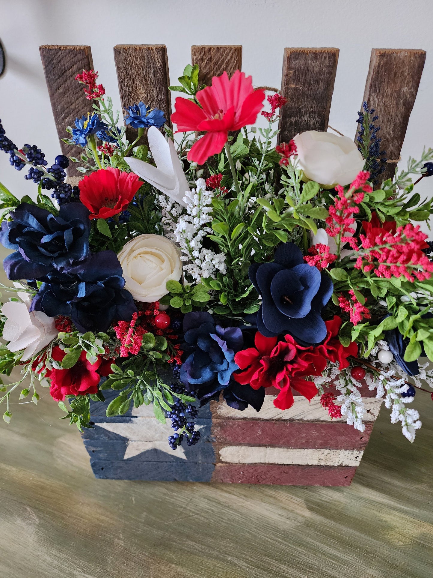 Rustic Americana Wall Hanging/Arrangement