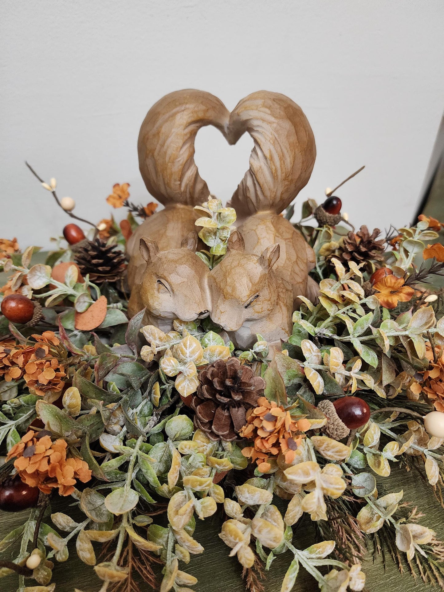 Fall Squirrel Centerpiece