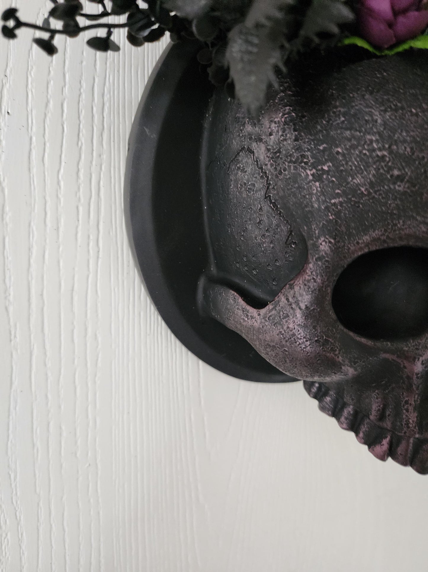 Skull Sconce/Wall Hanging