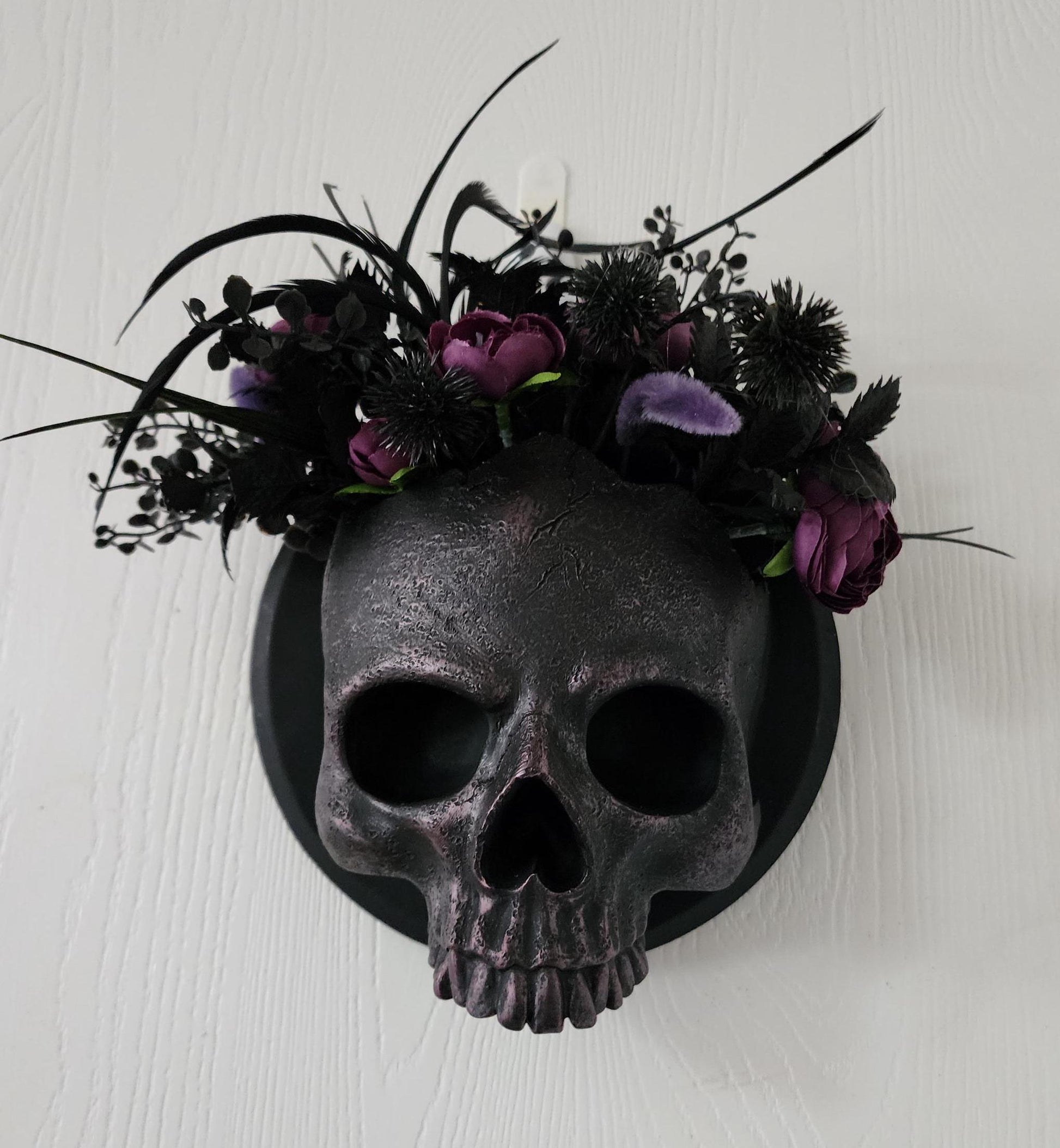 Skull Sconce/Wall Hanging