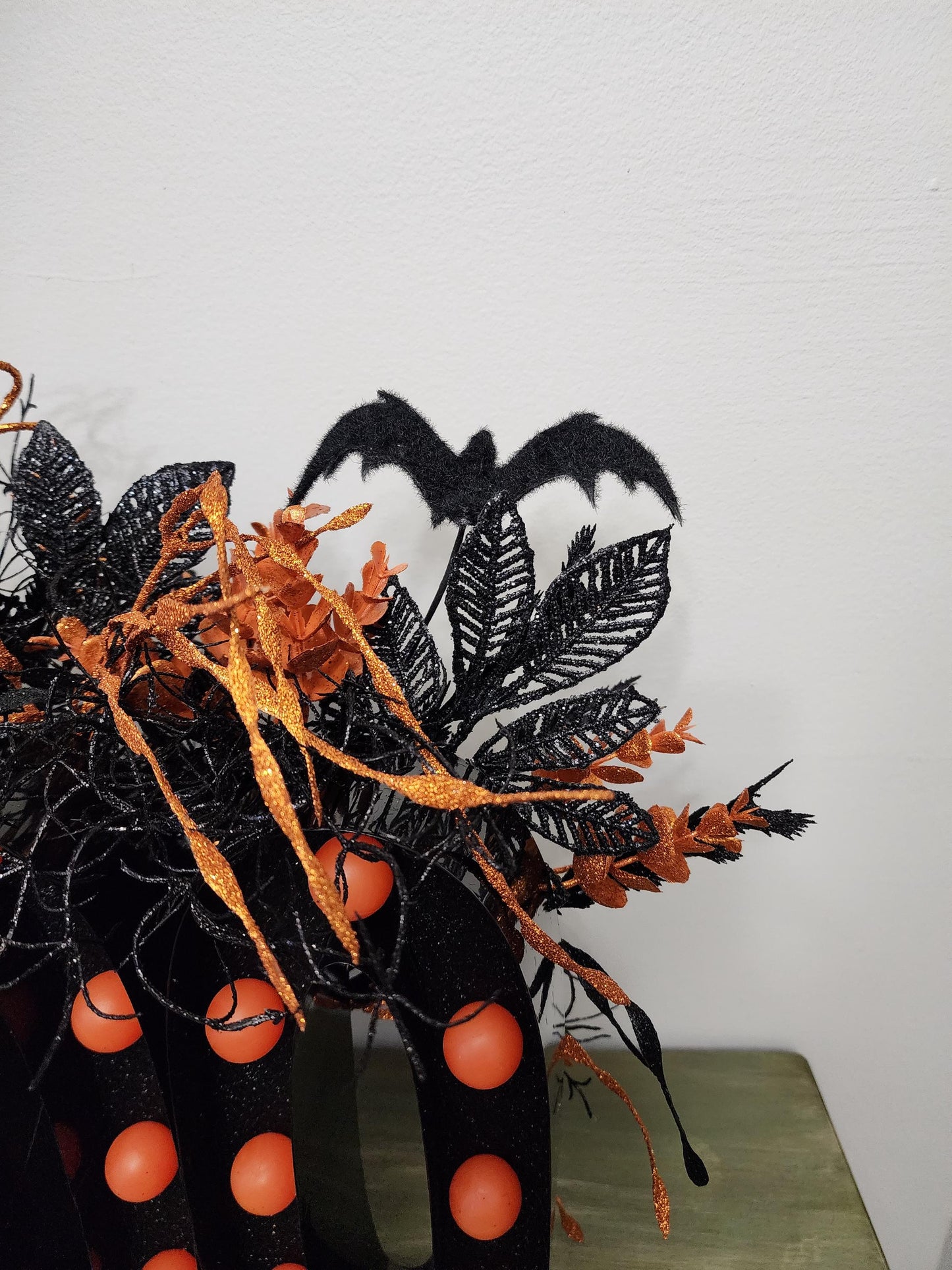 Lighted BOO Halloween Arrangement