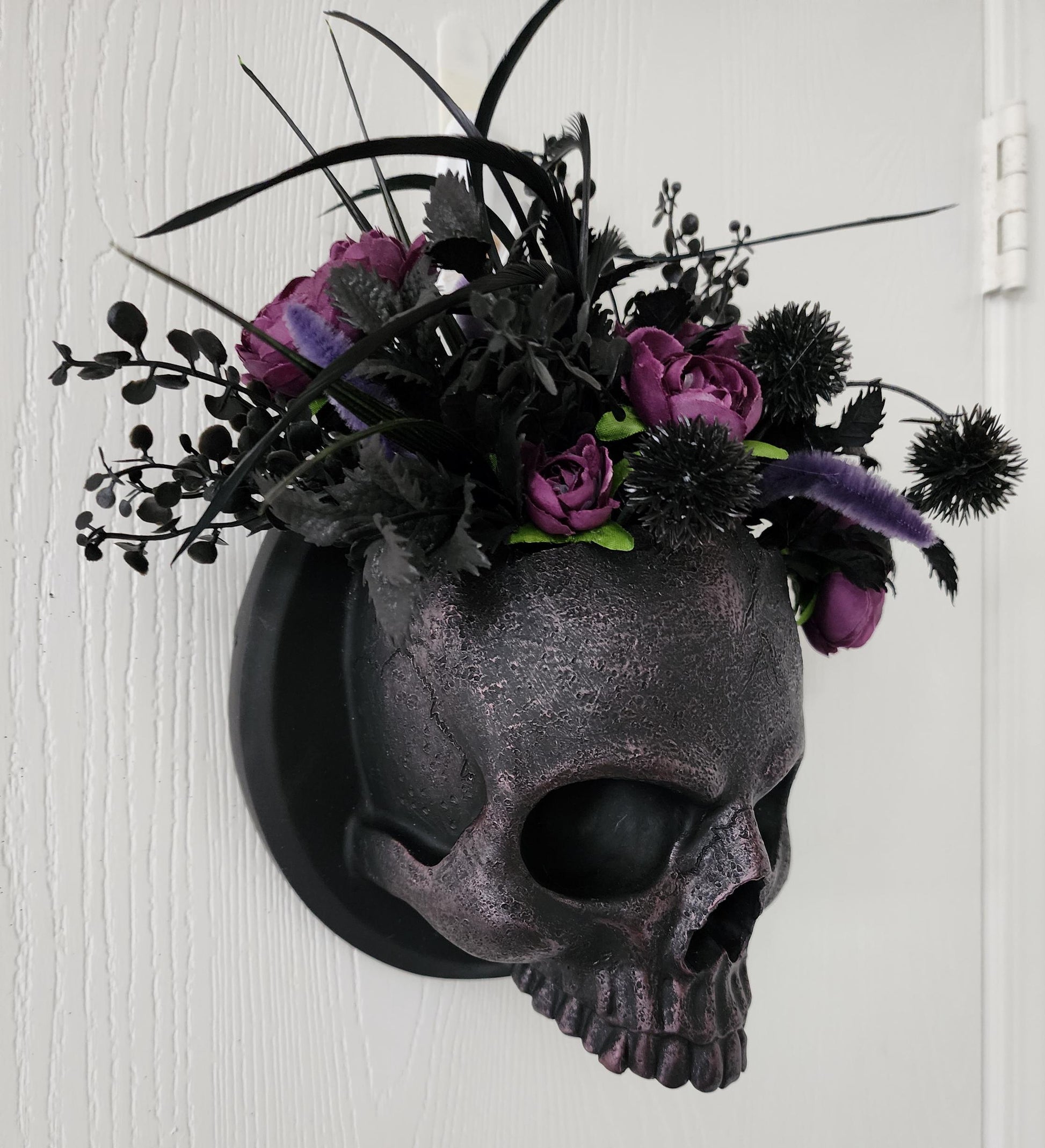 Skull Sconce/Wall Hanging