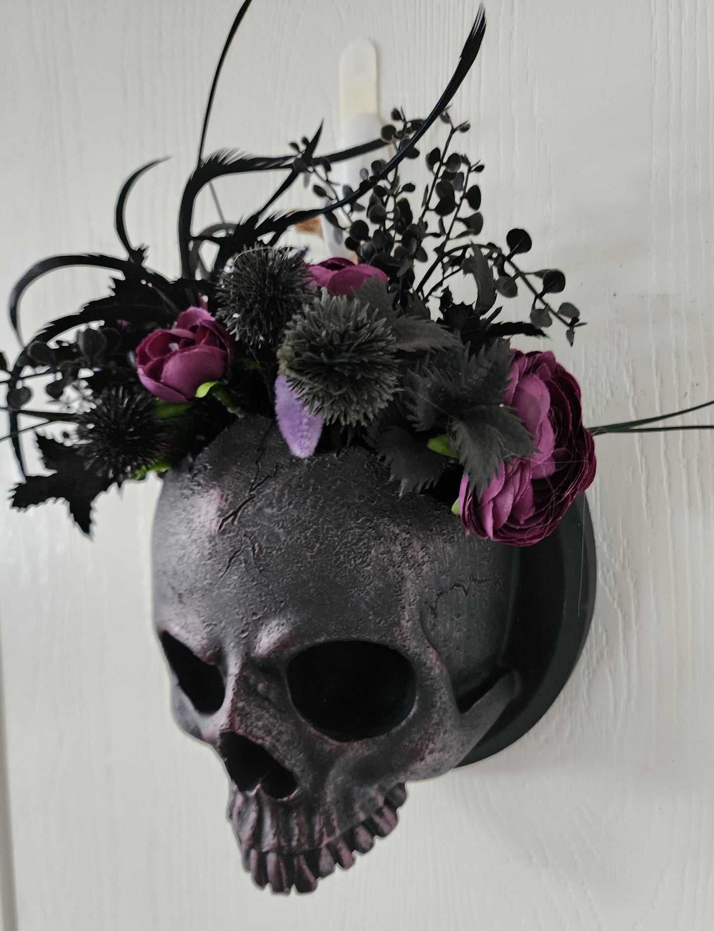 Skull Sconce/Wall Hanging