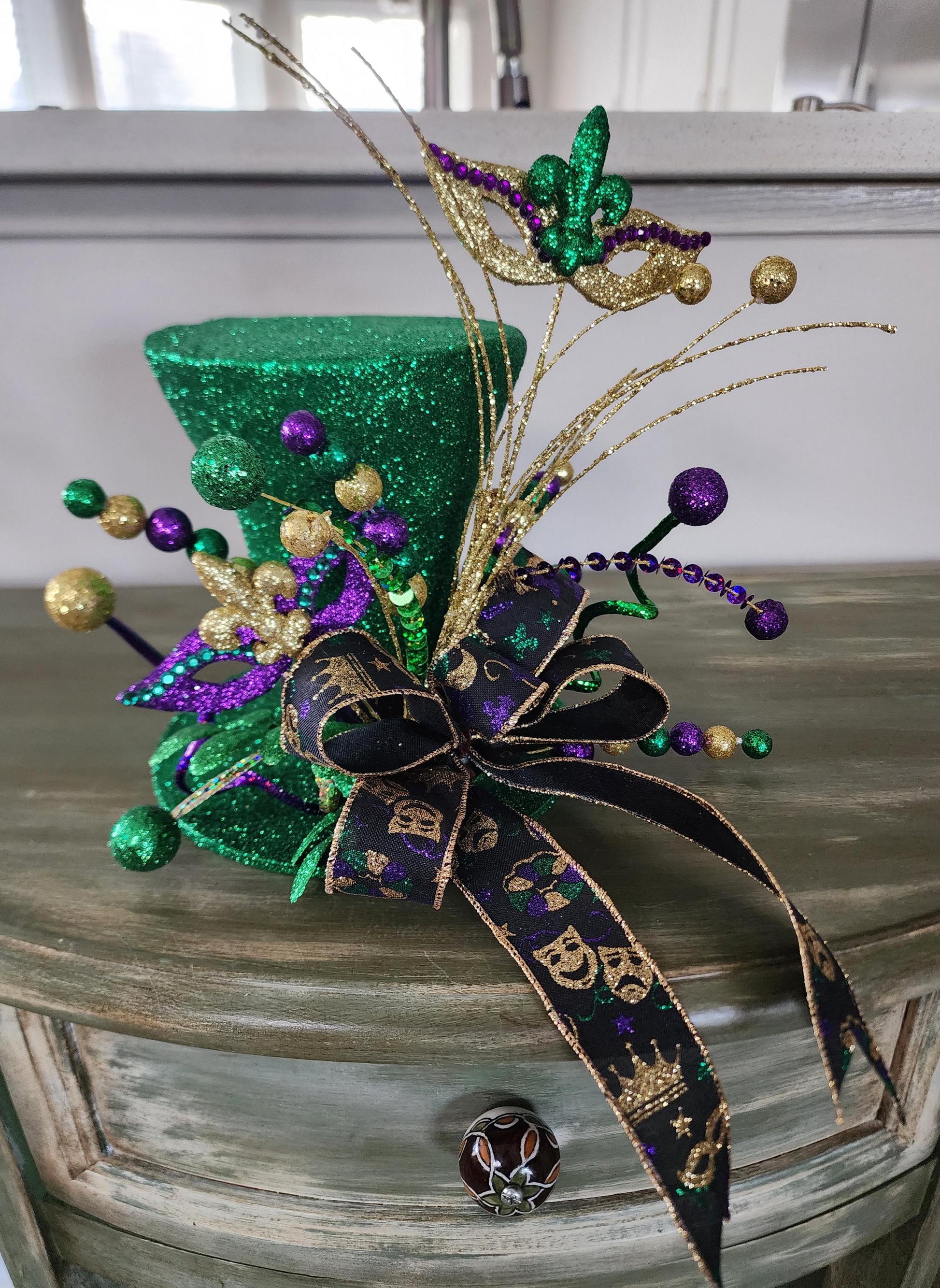 Mardi Gras Top Hat