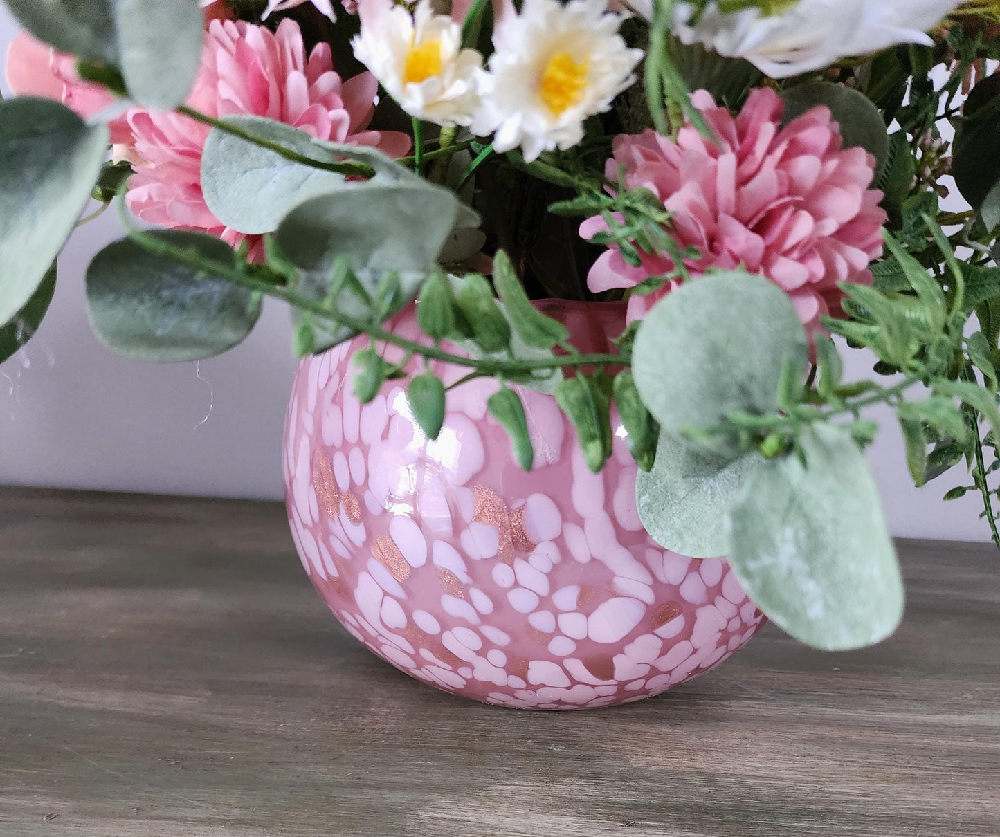 Soft Pink Spring/Valentine's Centerpiece