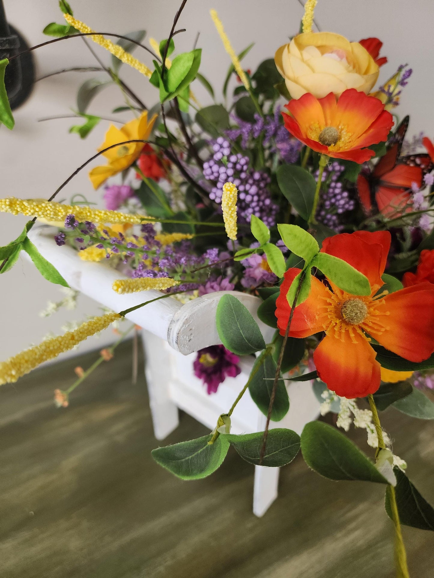 Cheerful Flower Cart
