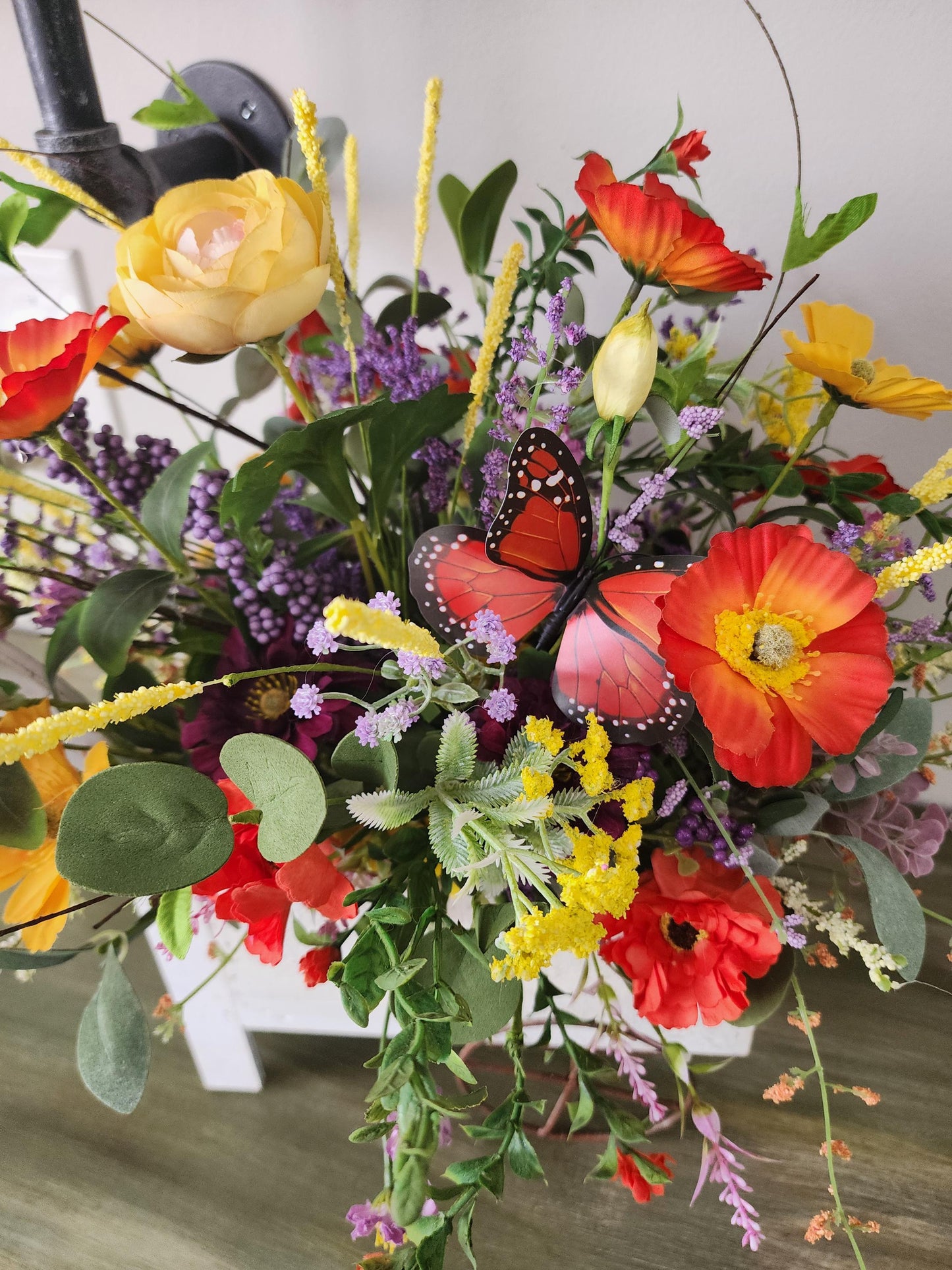 Cheerful Flower Cart