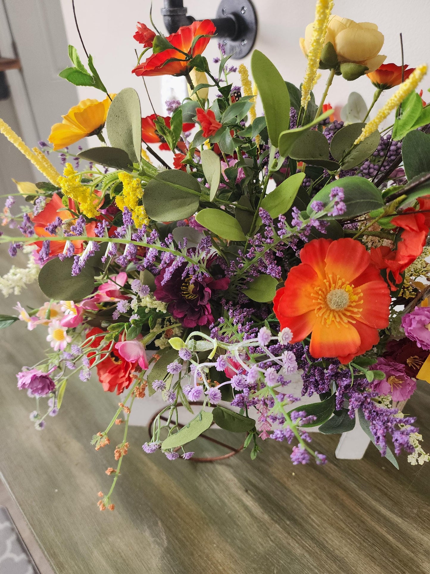 Cheerful Flower Cart