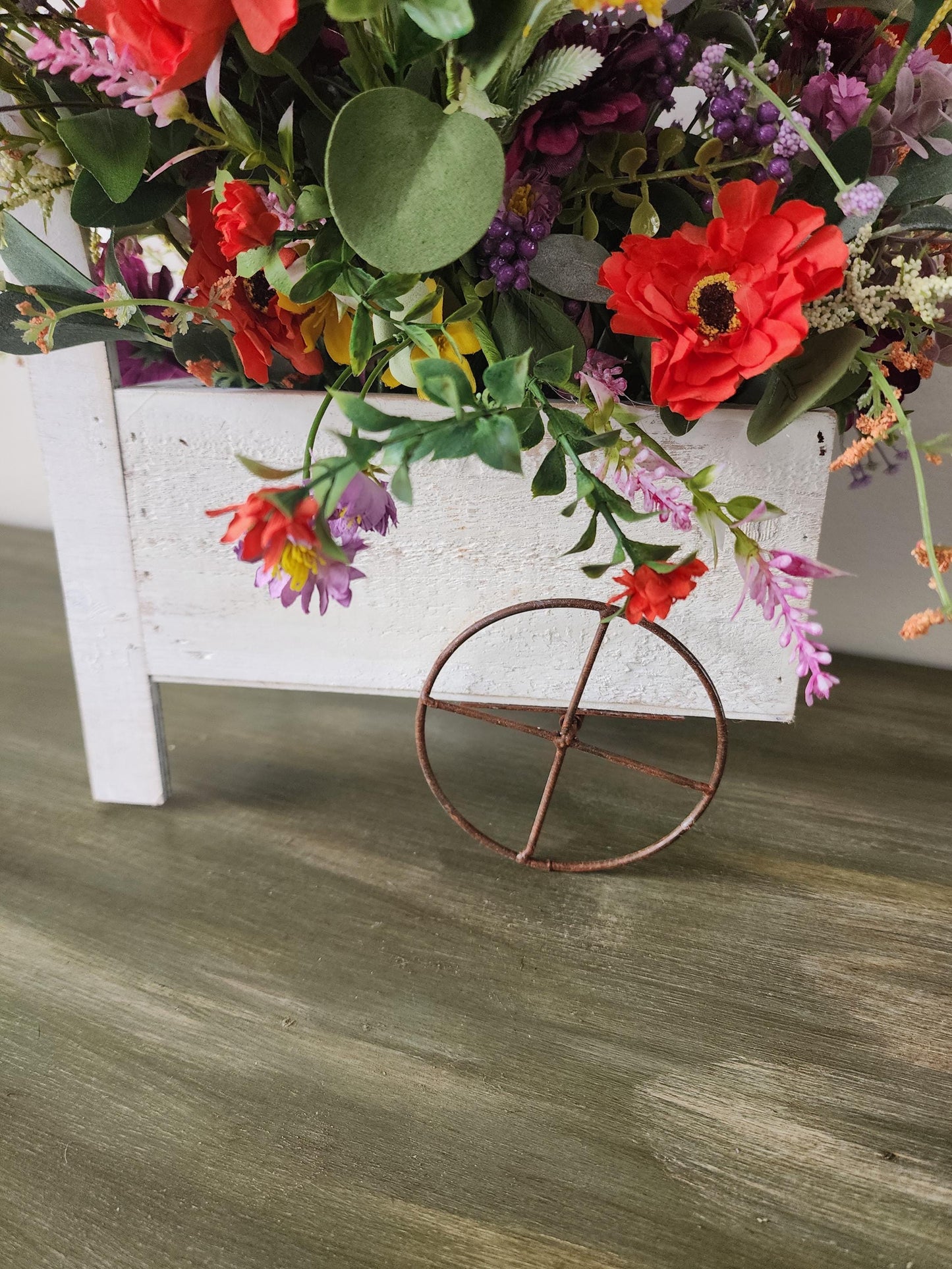 Cheerful Flower Cart