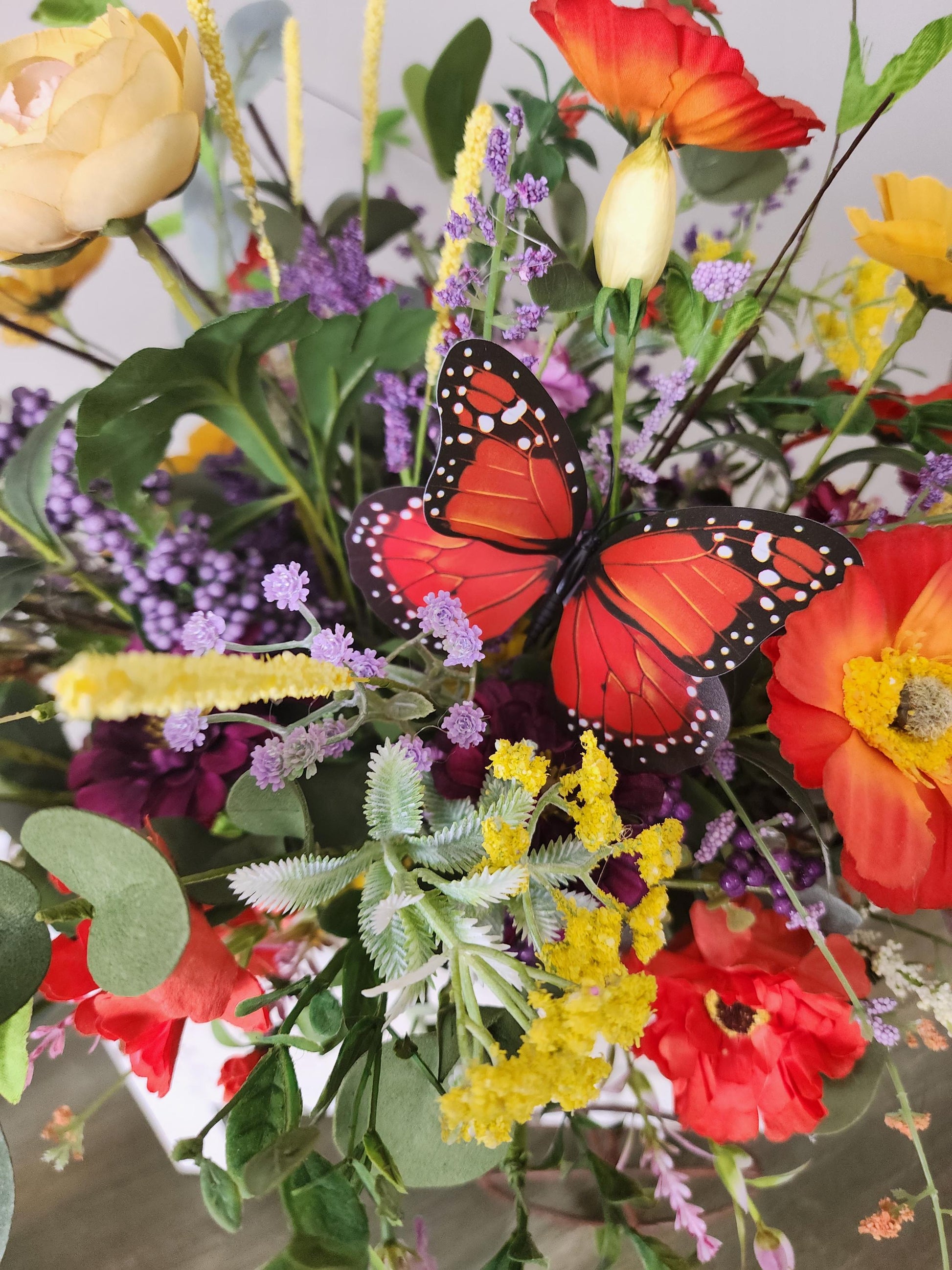 Cheerful Flower Cart
