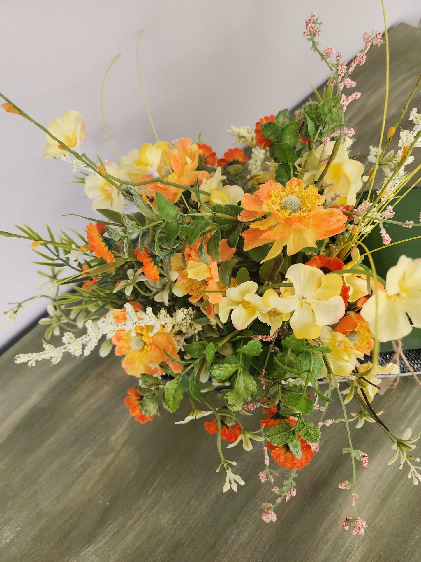 Rustic Truck Planter Arrangement