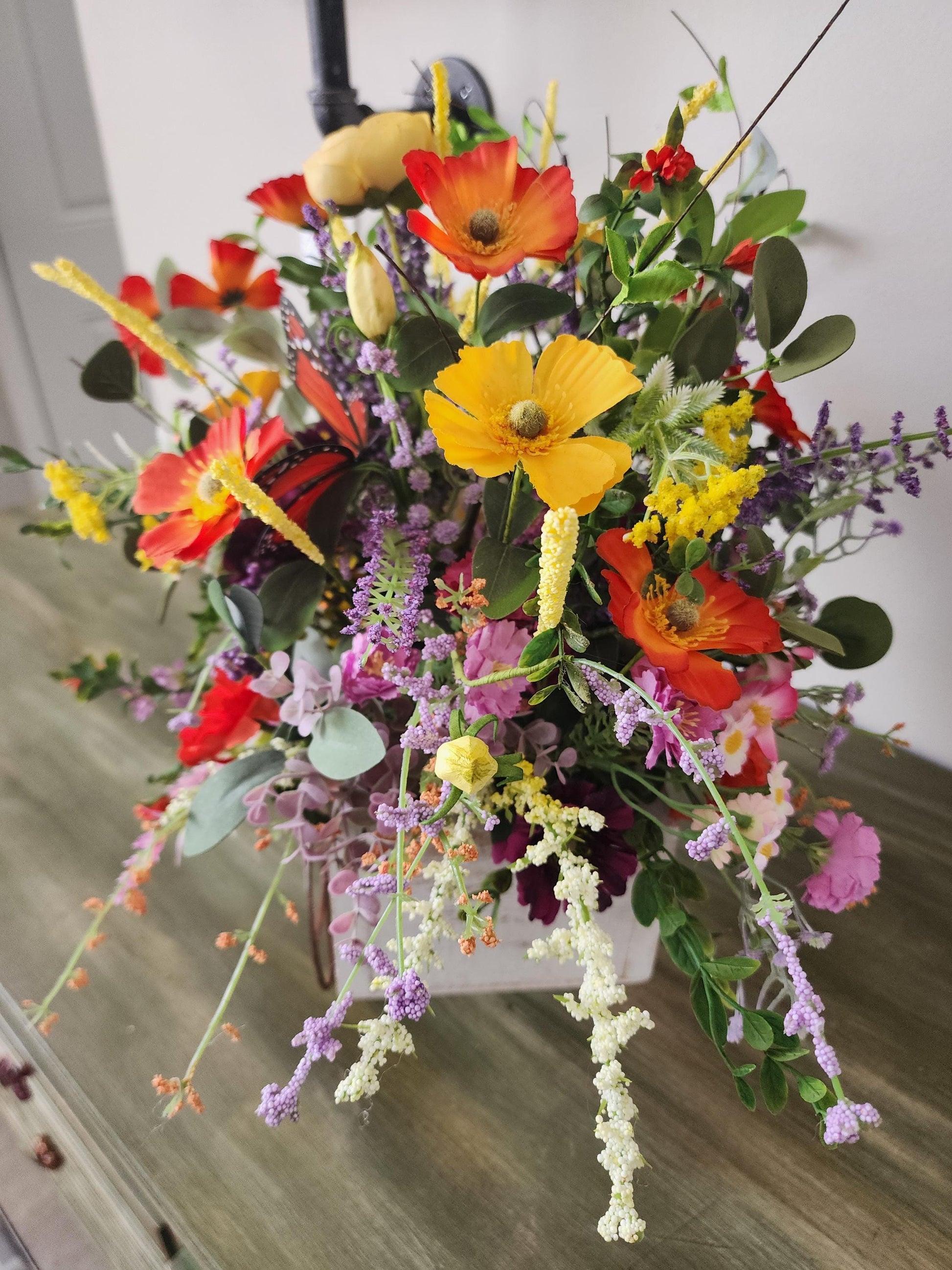 Cheerful Flower Cart