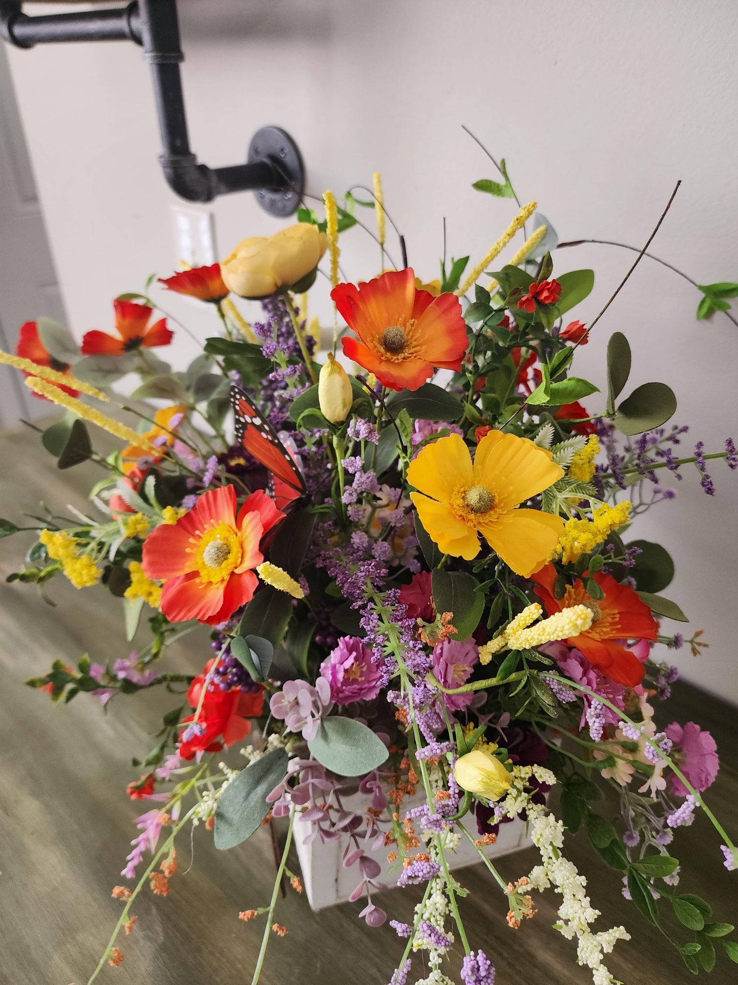 Cheerful Flower Cart