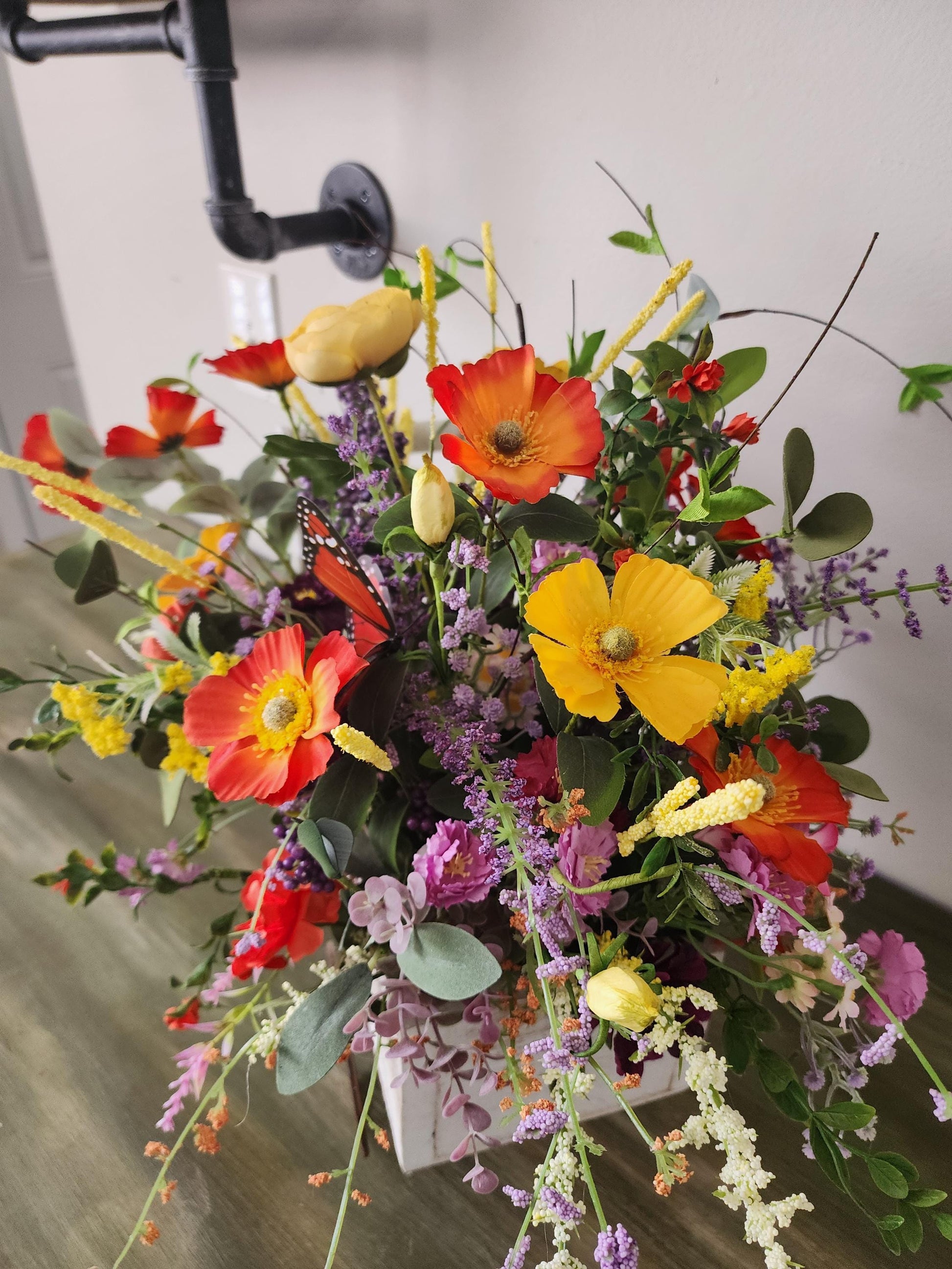 Cheerful Flower Cart