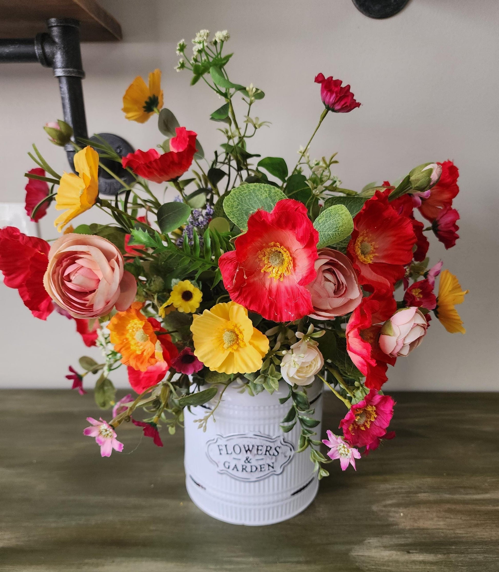 Country Chic Wildflower Arrangement