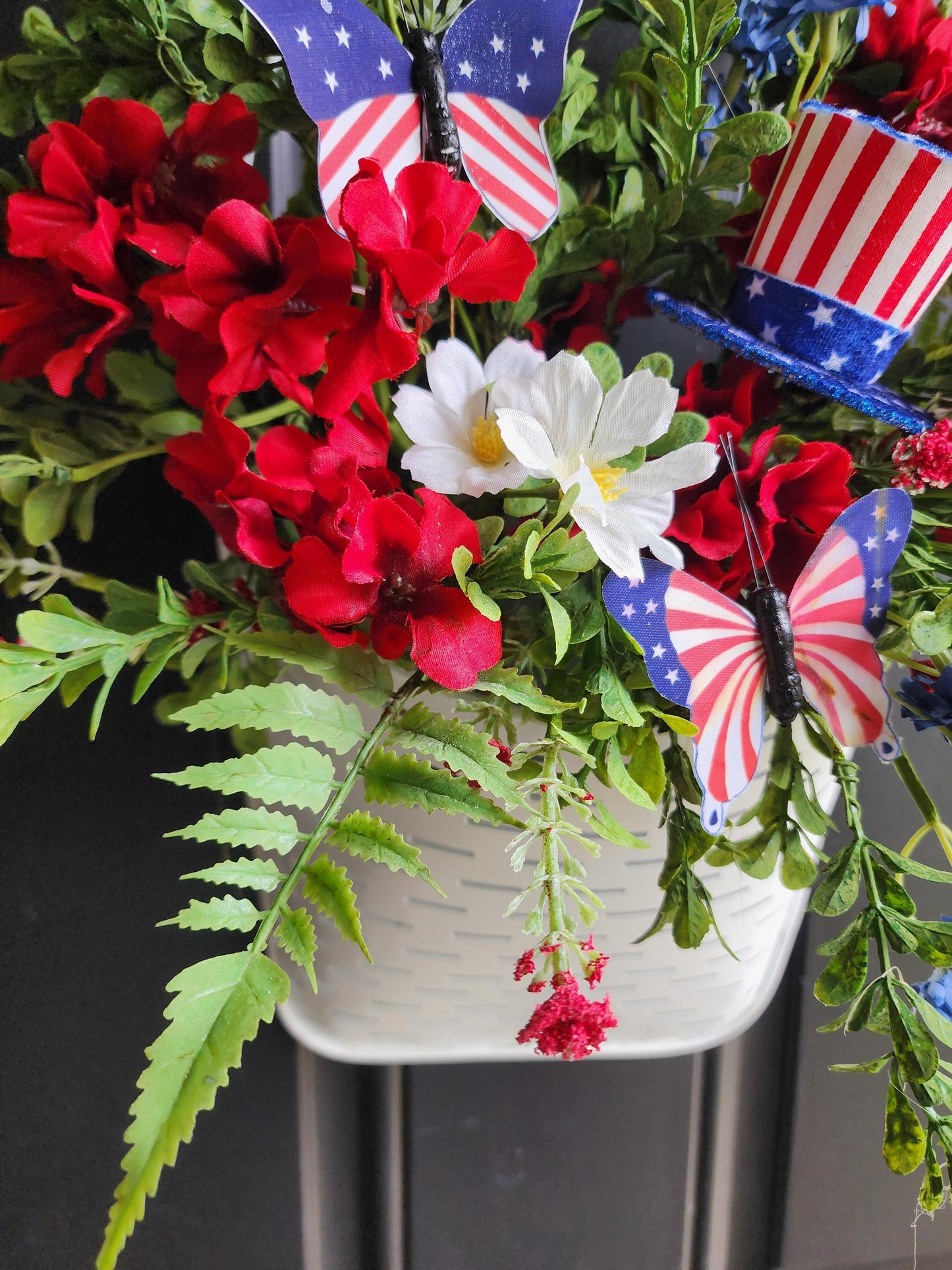 Patriotic Wall Basket