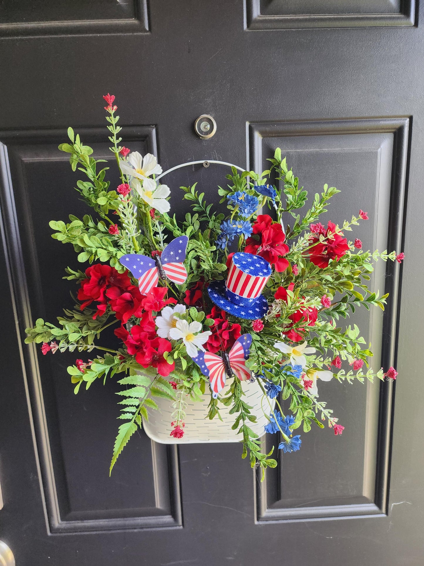 Patriotic Wall Basket