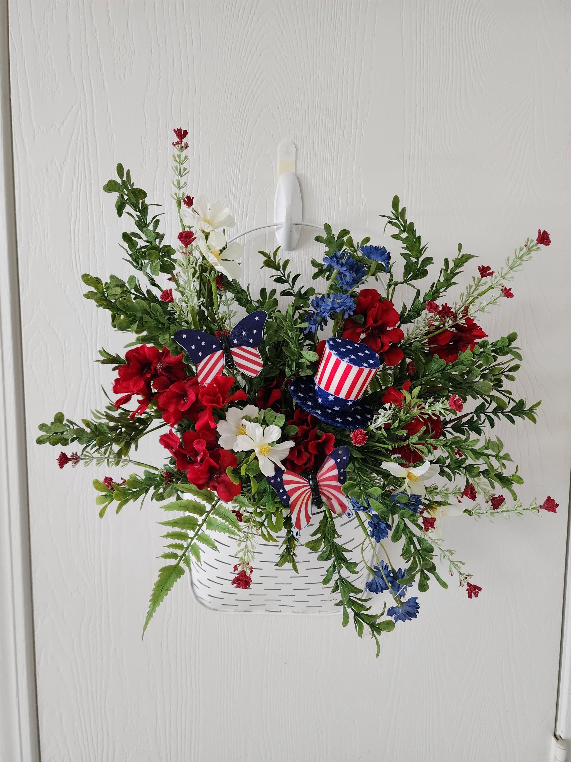 Patriotic Wall Basket