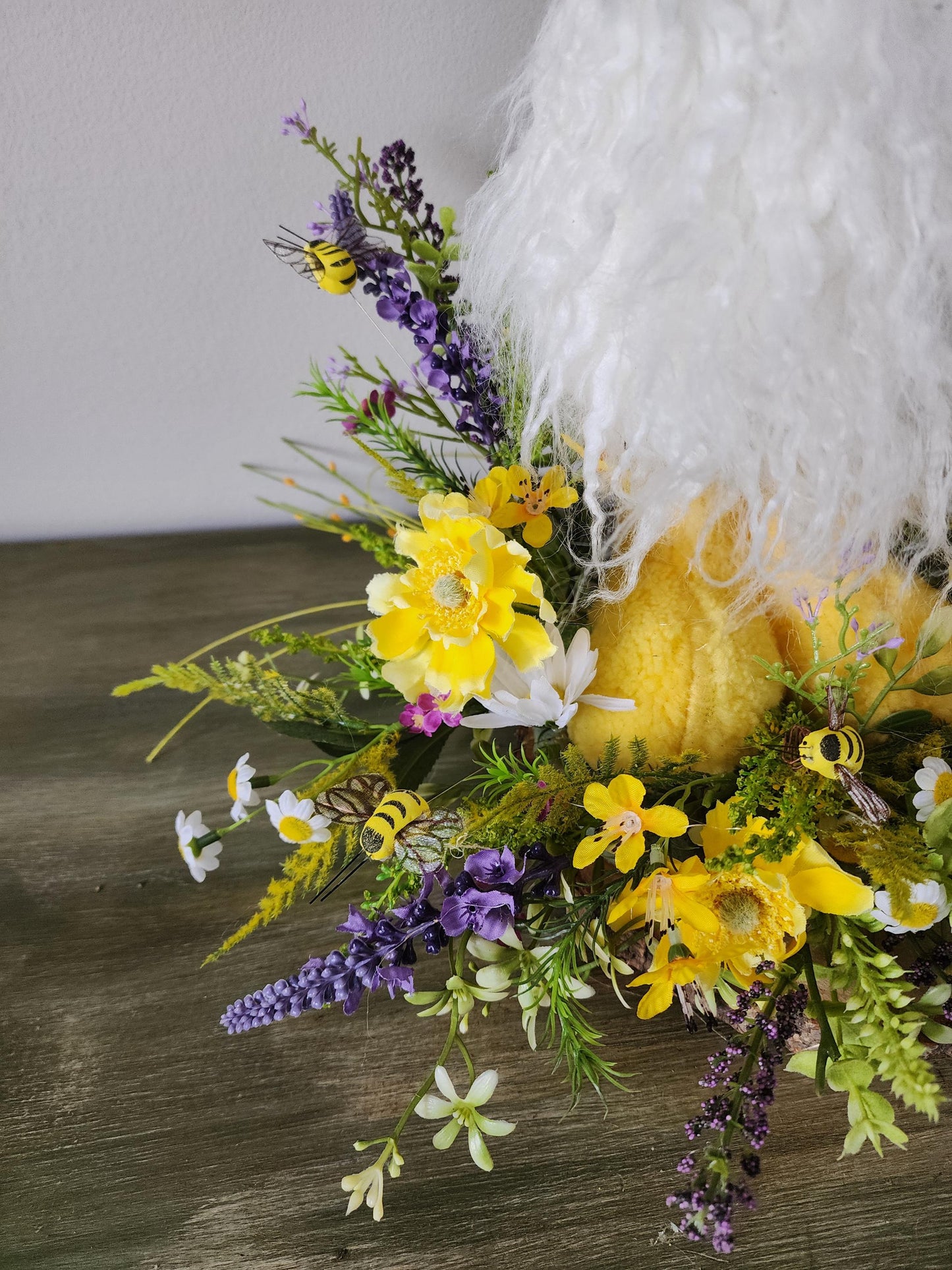 Summery Honey Bee Gnome