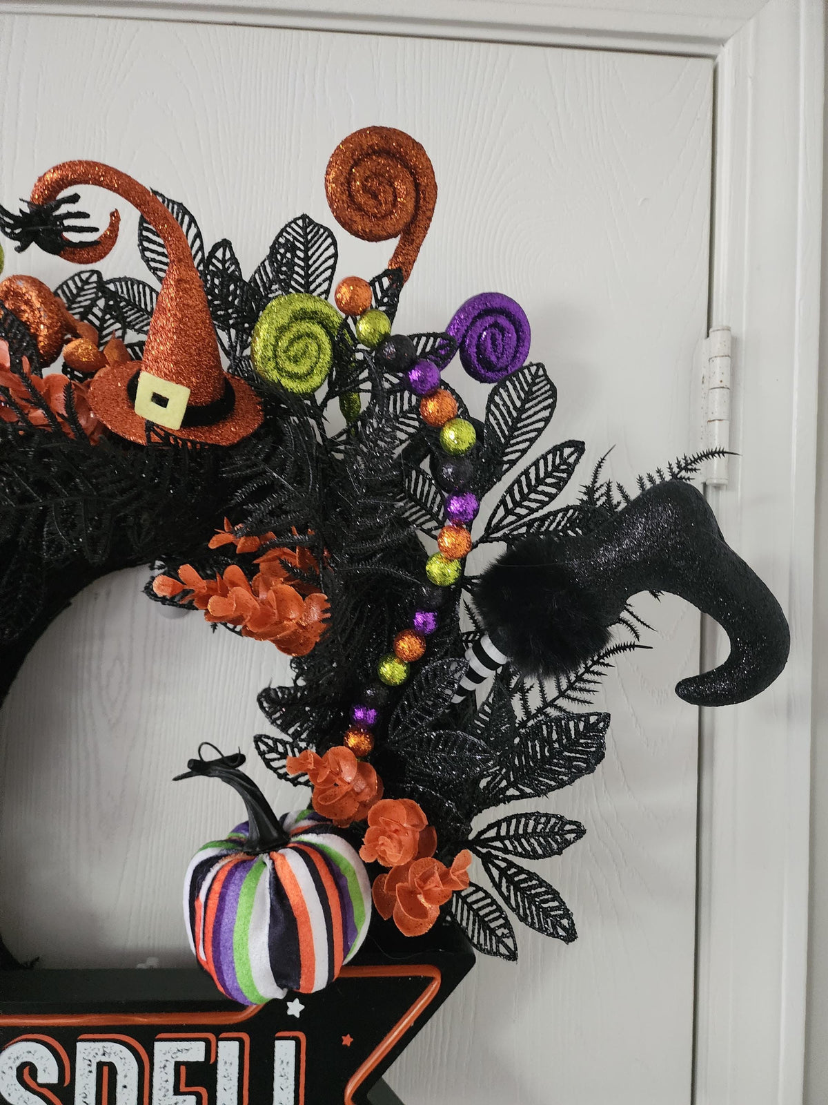 Come Sit for a Spell Witchy Wreath