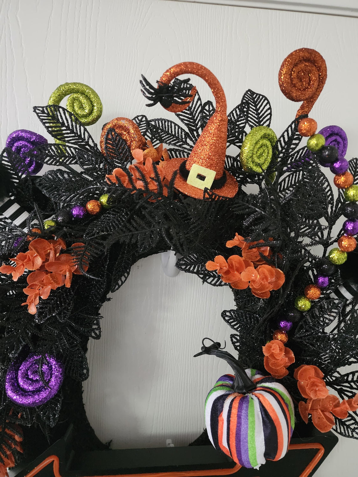 Come Sit for a Spell Witchy Wreath